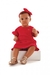 Vestido Linho vermelho (Up Baby)