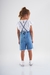 Jardineira Jeans Infantil Menina (Azul) Up Baby - comprar online