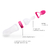 Colher Dosadora em Silicone Rosa - comprar online