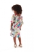 Vestido Manga Curta Marfim (Up Baby) - comprar online