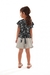 Conjunto Blusa Tecido Viscose e Short (Up Baby) - comprar online