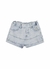 Short Saia Infantil Jeans Pop Candy - Alphabeto - Anjinho da guarda