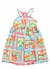 Vestido Infantil Estampa Mural Florido - Alphabeto - loja online