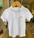 Polo Piquet Infnatil Branca (Dudes) - comprar online