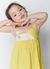 Vestido Infantil Vida de Princesa – Tam. 1 a 10 anos – Amarelo na internet