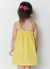 Vestido Infantil Vida de Princesa – Tam. 1 a 10 anos – Amarelo - Anjinho da guarda