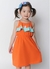 Vestido Infantil Sereias se Divertem – Tam. 1 a 10 anos – Coral