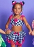 Conjunto Infantil Top + Saia Carnaval