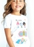 Blusa Infantil Menina Borbobola – Tam. 1 a 10 anos – Branco - comprar online