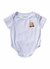 Kit Infantil Bebê Menino Body + Body Estampa Carrinhos– Tam. 0 a 3 meses – Branco e Azul - loja online