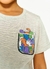 Camiseta Infantil Menino Estampa Dino Divertido - comprar online