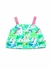 Conjunto Infantil Menina Blusa + Short Estampa Dino Flora - Anjinho da guarda