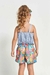 Conjunto Infantil Menina Top + Short Estampa Esconde, Esconde No Jardim na internet