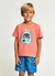 Conjunto Infantil Menino Camiseta + Bermuda Estampa Monstrinhos