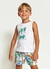 Conjunto Infantil Menino Regata + Short Estampa Bloquinhos de Montar