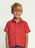 Camisa Infantil Menino Estampa Dinogami - comprar online