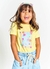 Blusa Infantil Menina Estampa Mar de Flores – Tam. 2 a 12 anos – Lima