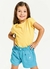 Blusa Infantil Menina Basiquinho – Tam. 1 a 12 anos – Cores