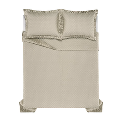 Colcha King Trussardi Tommaso Beige Bege na internet