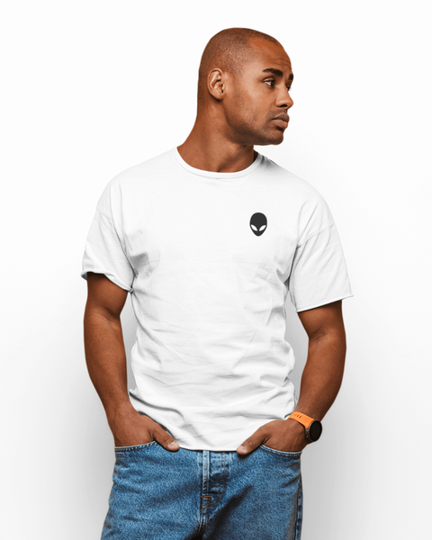 T-Shirt Soft Cotton Masculina Branca - Camisa em Algodão