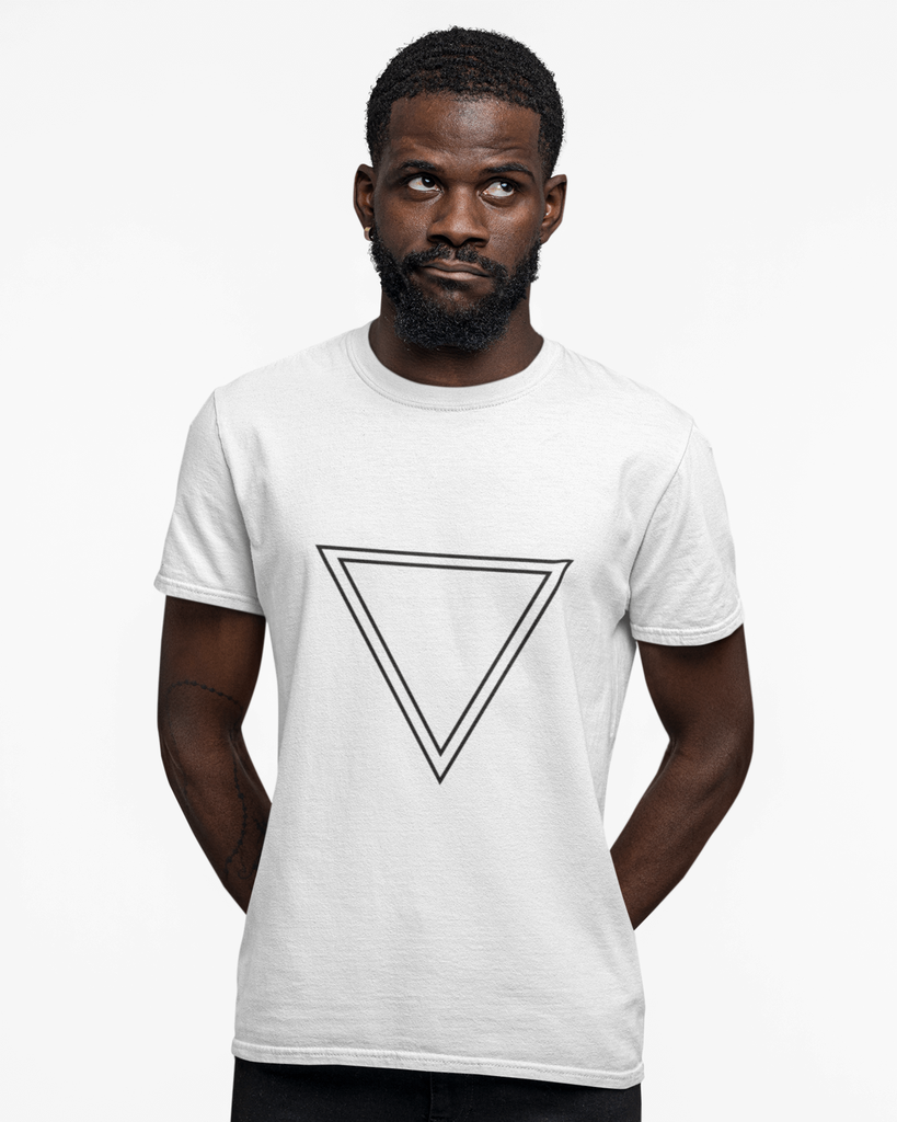 Camiseta T Shirt Minimalista Tri ngulos Bem T Vest