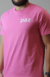 Camiseta Rosa Chiclete com frases na internet