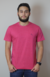 Camiseta Básica Rosa Mescla Penelope - comprar online