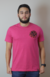 Camiseta com Rosa Cor Rosa Penelope Mescla - comprar online