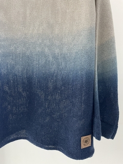 Sweater Alma vison degrade indigo - comprar online