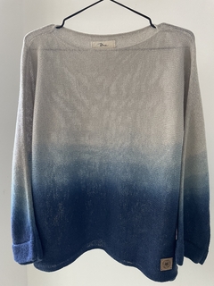 Sweater Alma vison degrade indigo