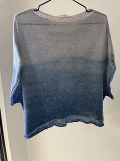 Sweater Lara gris degrade indigo - comprar online