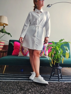 Vestido Camisero Blanco