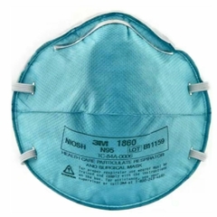 Respirador de Asistencia Médica para Partículas y Mascarilla Quirúrgica 3M™ 1860