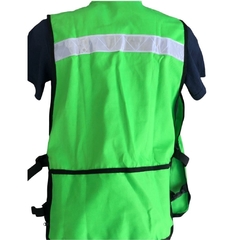 Chaleco brigadista verde - Mirsi Seguridad industrial para trabajador y equipo de proteccion personal tienda de epp industrial para trabajo, seguridad e higiene