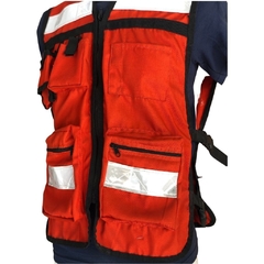 Chaleco naranja - Mirsi Seguridad industrial para trabajador y equipo de proteccion personal tienda de epp industrial para trabajo, seguridad e higiene