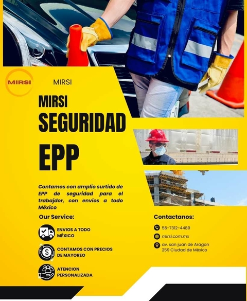 Carrusel Mirsi Seguridad industrial para trabajador y equipo de proteccion personal tienda de epp industrial para trabajo, seguridad e higiene
