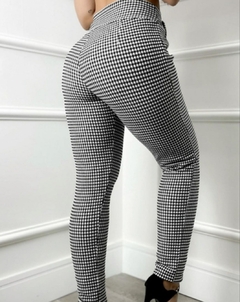 CALÇA XADREZ JAQUARD - Priscila Vignol Store