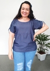 Blusa Jeans em Viscose