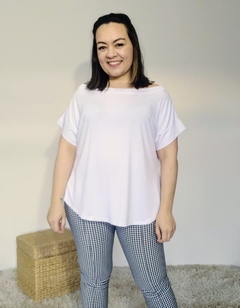 BLUSA LECA EM VISCOLYCRA ESTAMPADA - loja online