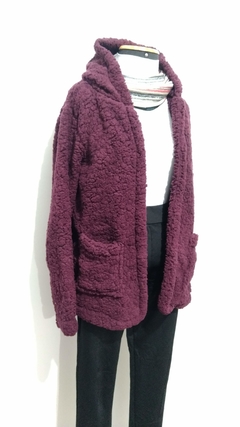 CASACO TEDDY BORDO - comprar online