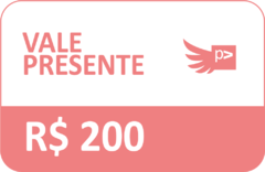 Vale-Presente Virtual de R$ 200