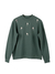 Casaco Moletom Pingentes Strass - Verde