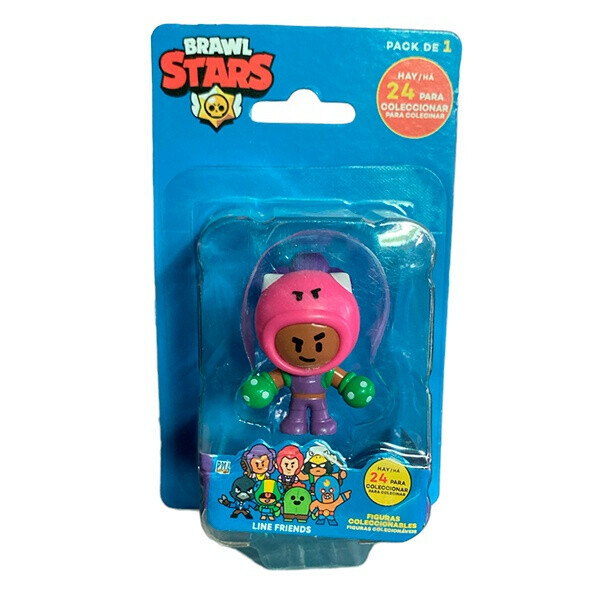  P.M.I. Brawl Stars Action Figure, One of Four 6.7-Inch-Tall  Collectibles, Brawl Stars Toys, Gift for Video Gamer, El Primo Wrestler