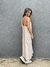 VESTIDO FLOWY NUDE - tienda online