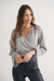 SWEATER CROP LUREX - HILERA