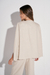 BLAZER CAPA LINO BEIGE - comprar online