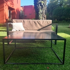 Juego de jardín con sillón de dos cuerpos - ArteMetal