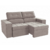 Sofa Retratil Reclinavel Lanus com 3 Lugares de 206cm - Kappesberg na internet