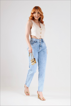 Calça Mom 4075 - Walk Jeans 