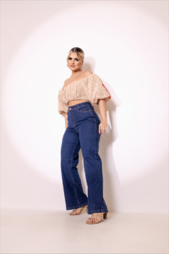 Calça Wide Leg Carla - Walk Jeans 